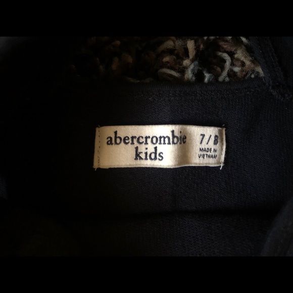 Abercrombie Kids Sparkle Black Dress Size 7/8 - Picture 2 of 2